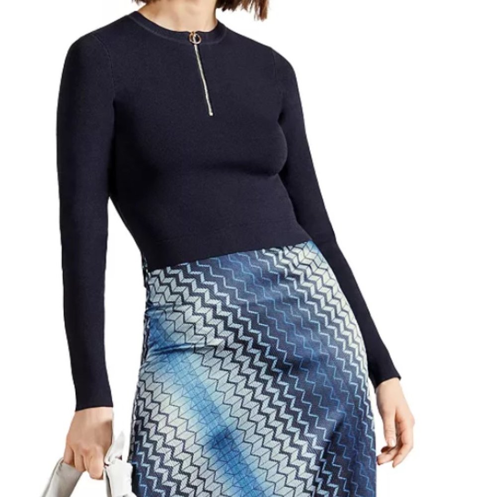 Ted Baker Combo Midi Slip Dress